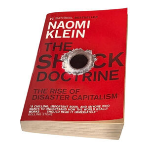 The Shock Doctrine Naomi Klein Nonfiction Politics Economics Book Paperback